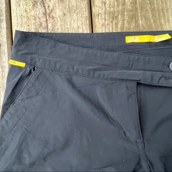 Lole Pursuit size 8 Walk Active Black Shorts quick dry - Picture 5 of 7